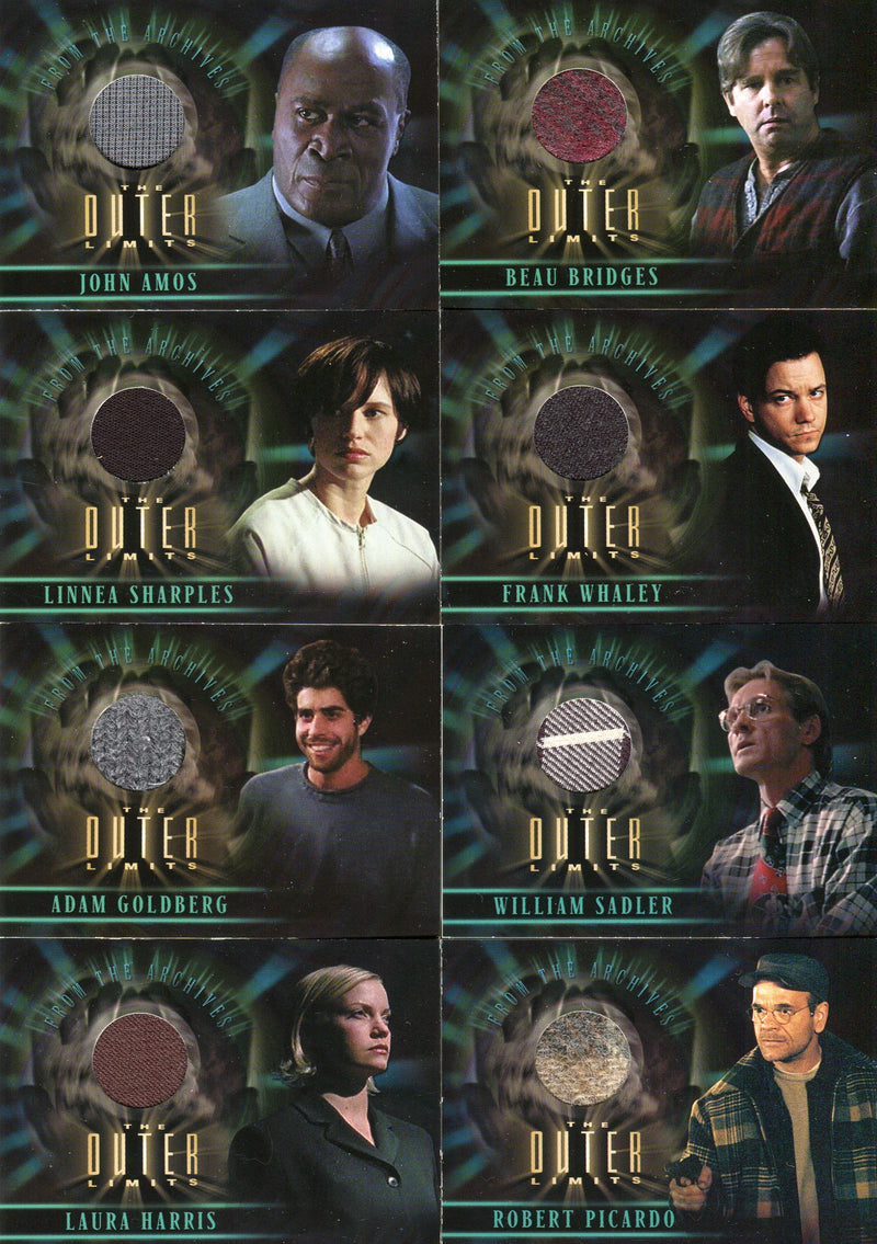 Outer Limits Sex, Cyborgs & Science Fiction Costume Card Lot 8 Cards - TvMovieCards.com