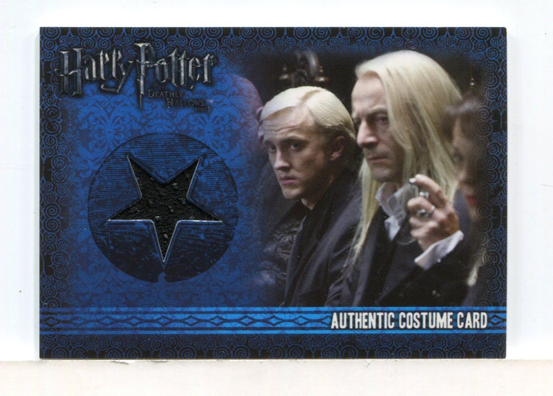 Harry Potter Deathly Hallows 1 Lucius Malfoy Costume Card HP C5 #390/500 - TvMovieCards.com