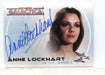 Battlestar Galactica Colonial Warriors Anne Lockhart Autograph Card A17 - TvMovieCards.com