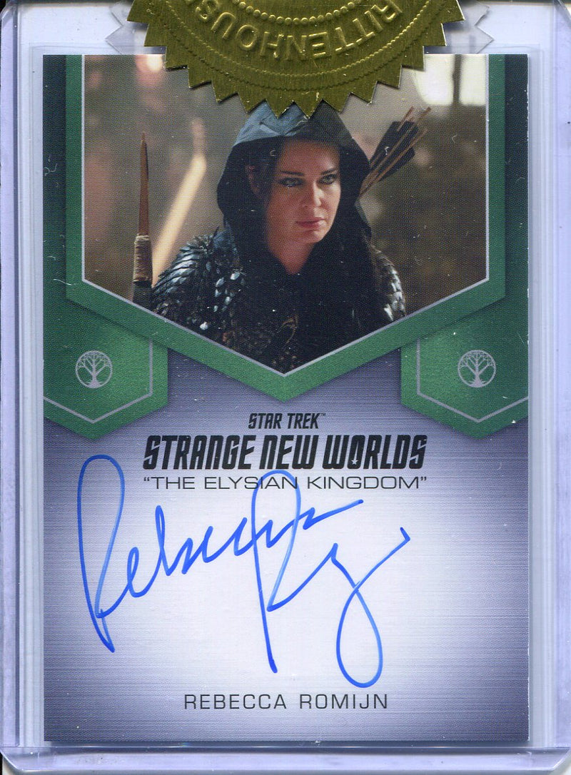 Star Trek Strange New World S2 Rebecca Romijn 9 Case Incentive Autograph Card - TvMovieCards.com