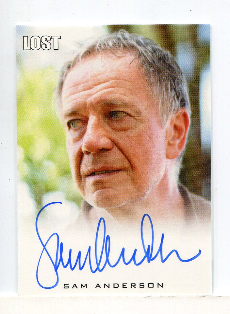 Lost Seasons 1-5 Sam Anderson as Bernard Nadler Autograph Card - TvMovieCards.com