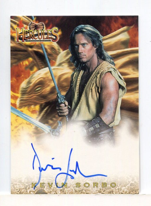 Hercules Complete Journeys Kevin Sorbo Hercules Expansion Autograph Card HXA1