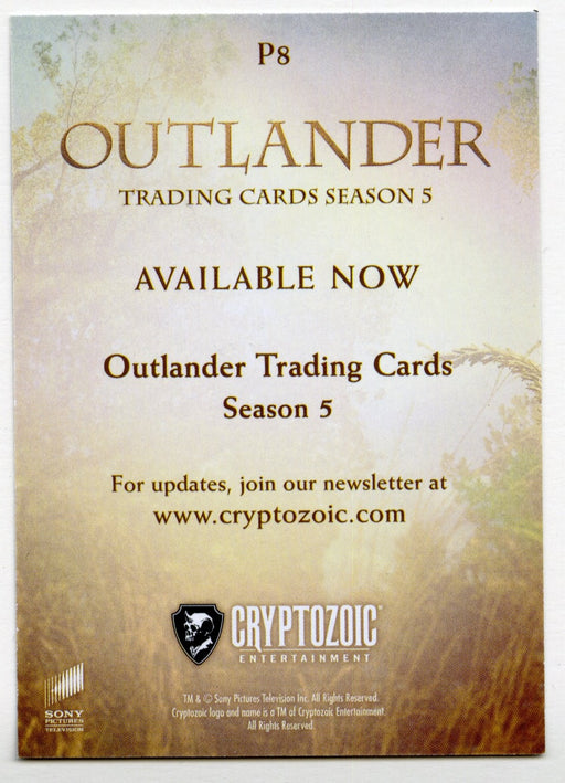 CZX Outlander Season 5 Promo Trading Card P8 219/399 Cryptozoic - TvMovieCards.com