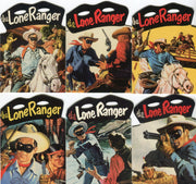 Lone Ranger Die-Cut Chase Card Set DC1 thru DC6 Dart Flipcards 1997 - TvMovieCards.com