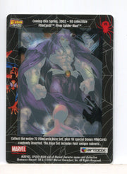 2002 Spider-Man FilmCardz Promo Card P3 Artbox - TvMovieCards.com