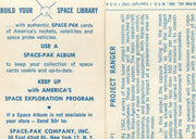 1962 Space-Pak 10 Card Set Space Library Complete NASA The Space Race Vintage - TvMovieCards.com