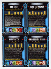 2012 Star Wars Galactic Files Series 1 Promo Trading Card Set 95P 96P 97P 101P - TvMovieCards.com