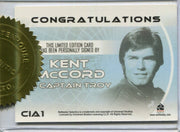 Battlestar Galactica Complete Kent McCord Incentive Autograph Card CIA1 - TvMovieCards.com