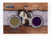 Xena Beauty and Brawn Lucy Lawless as Xena Double Costume Card DC8 - TvMovieCards.com
