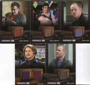 Warehouse 13 Premium Packs Season 4 The Men Costume Card Lot 5 Cards - TvMovieCards.com