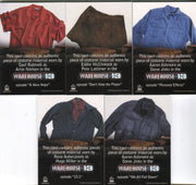 Warehouse 13 Premium Packs Season 4 The Men Costume Card Lot 5 Cards - TvMovieCards.com