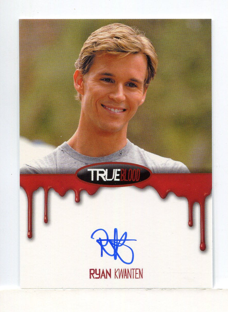 True Blood Season 6 Ryan Kwanten as Jason Stackhouse Autograph Card - TvMovieCards.com