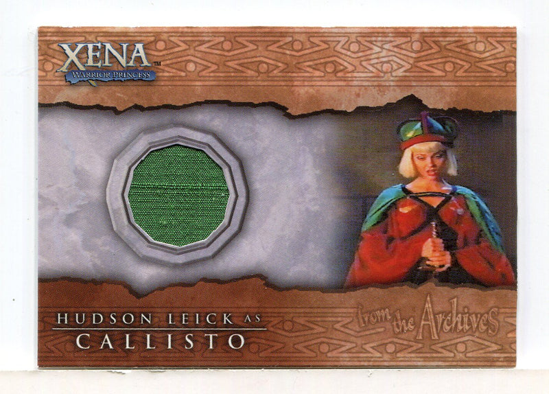 Xena Beauty and Brawn Hudson Leick as Callisto Costume Card C5 - TvMovieCards.com