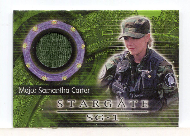 Stargate SG-1 Season Six Major Samantha Carter Costume Card C17 - TvMovieCards.com