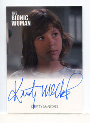 Bionic Collection The Bionic Woman Kristy McNichol Autograph Card - TvMovieCards.com