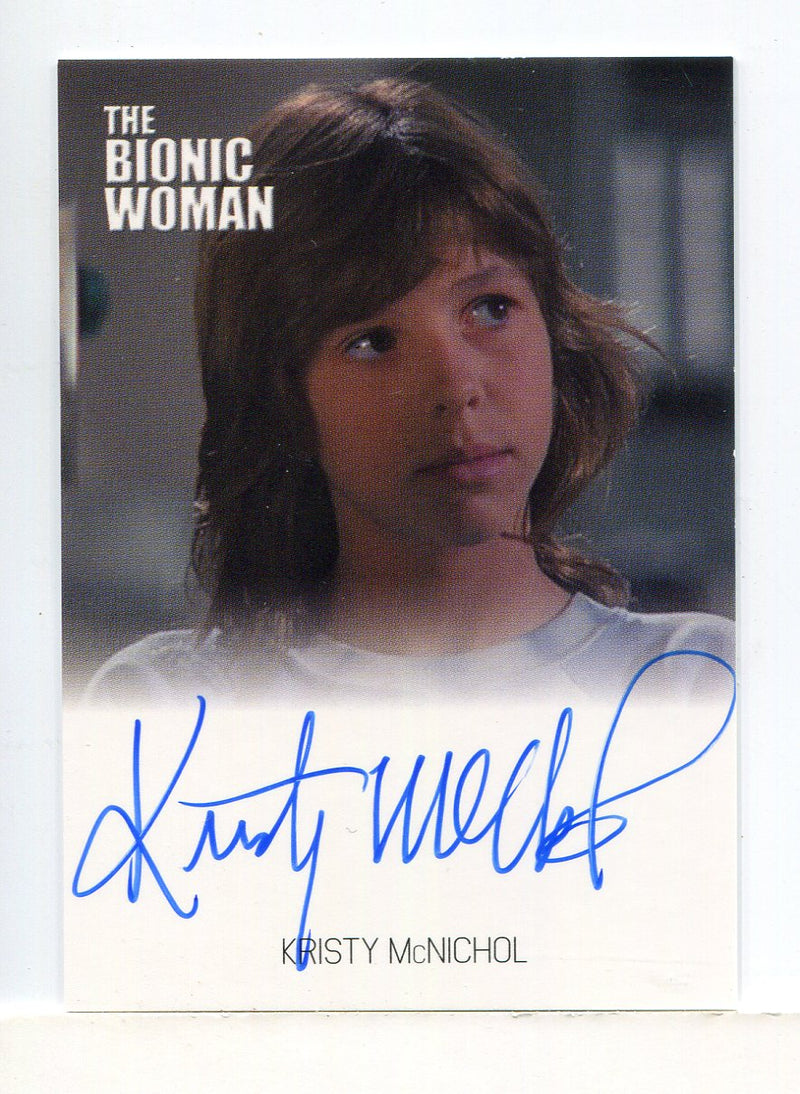 Bionic Collection The Bionic Woman Kristy McNichol Autograph Card - TvMovieCards.com