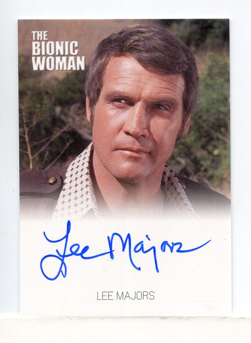 Bionic Collection Lee Majors as Colonel Steve Austin Autograph Card - TvMovieCards.com