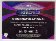 CZX Crisis on Infinite Earths M02 Grant Gustin as Barry Allen Wardrobe Card - TvMovieCards.com