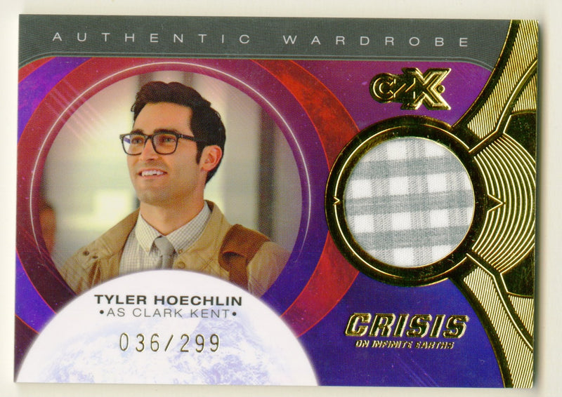 CZX Crisis on Infinite Earths M03 Tyler Hoechlin as Clark Kent Wardrobe Card - TvMovieCards.com