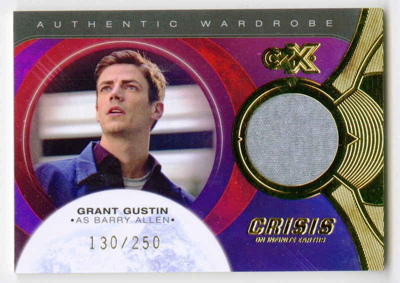 CZX Crisis on Infinite Earths M04 Grant Gustin as Barry Allen Wardrobe Card - TvMovieCards.com
