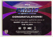 CZX Crisis on Infinite Earths M04 Grant Gustin as Barry Allen Wardrobe Card - TvMovieCards.com