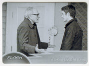 2016 Flash Season 1 Black Printing Plate Trading Card #42 A Short-Lived Return 1/1 - TvMovieCards.com