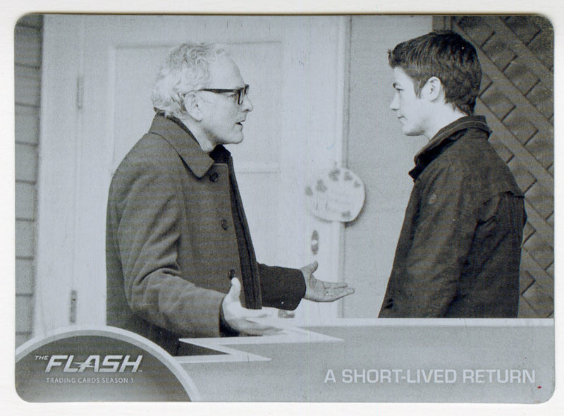 2016 Flash Season 1 Black Printing Plate Trading Card #42 A Short-Lived Return 1/1 - TvMovieCards.com