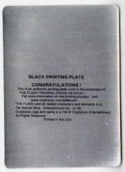 2016 Flash Season 1 Black Printing Plate Trading Card #27 Don't Lose That Light 1/1 - TvMovieCards.com