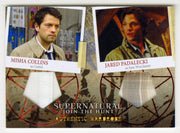 Supernatural Seasons 1-3 Castiel & Sam Dual Wardrobe Hot Topic Exclusive Card HT5 - TvMovieCards.com