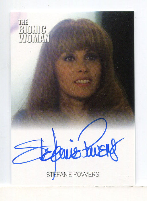 Bionic Collection The Bionic Woman Stephanie Powers Autograph Card - TvMovieCards.com