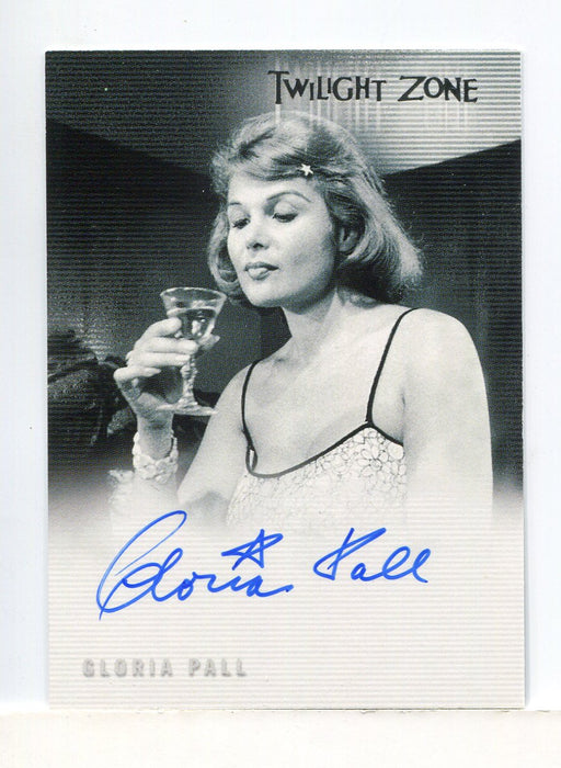 Twilight Zone 3 Shadows and Substance Gloria Pall Autograph Card A-62 - TvMovieCards.com