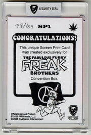 2025 Cryptozoic Fabulous Furry Freak Brothers SDCC Screen Print Card SP1 - TvMovieCards.com
