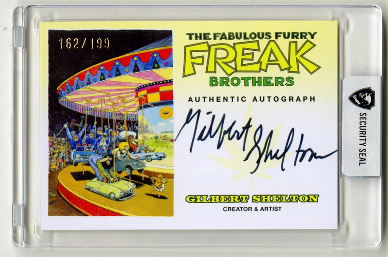 2025 Fabulous Furry Freak Brothers SDCC Gilbert Shelton Autograph Card GS2 - TvMovieCards.com