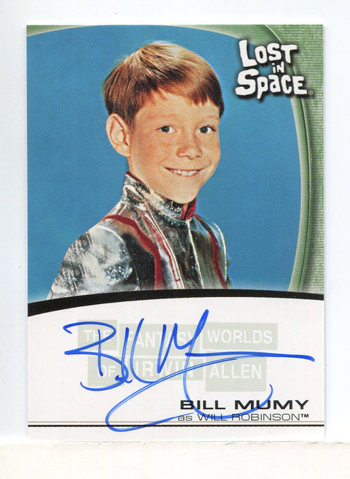 Fantasy Worlds of Irwin Allen Lost in Space Bill Mumy Autograph Card A1 - TvMovieCards.com