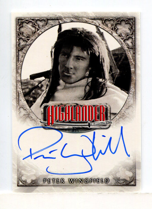 Highlander Peter Wingfield as Methos Expansion Autograph Card IA3 - TvMovieCards.com