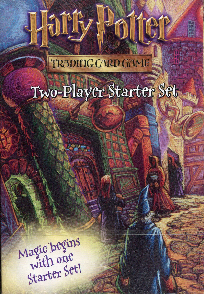 Harry Potter TCG Two Player Starter Set Deck Wizards of the Coast 2001 - TvMovieCards.com