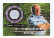 Stargate SG-1 Season Six General Hammond Costume Card C20 - TvMovieCards.com