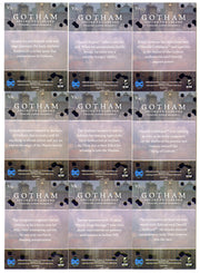 2017 Gotham Season 2 Penquin Parallel Rising Villains Chase Card Set V1-V9 - TvMovieCards.com