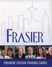 Frasier TV Show Premiere Edition Trading Card Album with P3 Promo Card - TvMovieCards.com