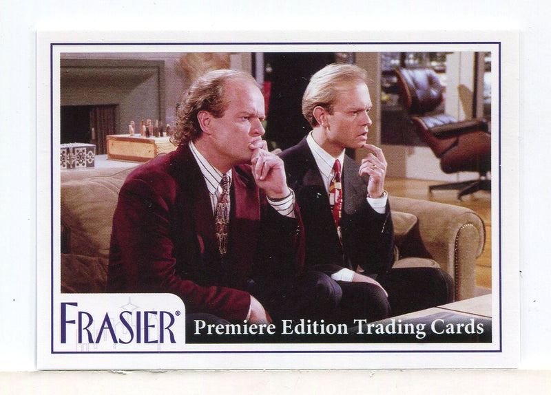 Frasier TV Show Premiere Edition Trading Card Album with P3 Promo Card - TvMovieCards.com