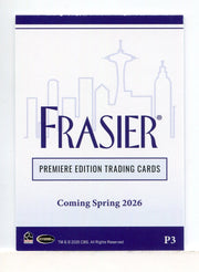 Frasier TV Show Premiere Edition Trading Card Album with P3 Promo Card - TvMovieCards.com