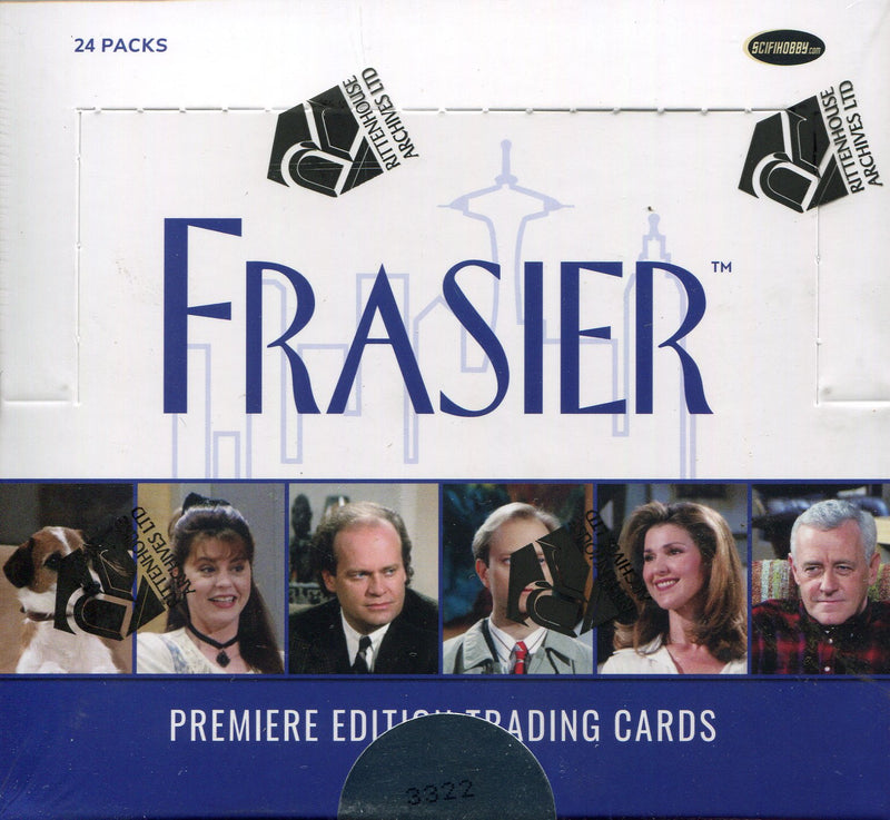 Frasier TV Show Premiere Edition Trading Card Box 24 Ct 2 Autograph Cards - TvMovieCards.com