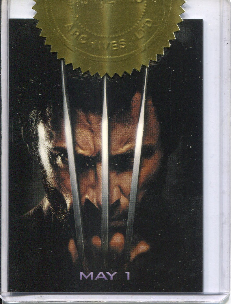 X-Men Origins: Wolverine Movie "Movie Poster" Case Topper Chase Card #148/600 - TvMovieCards.com
