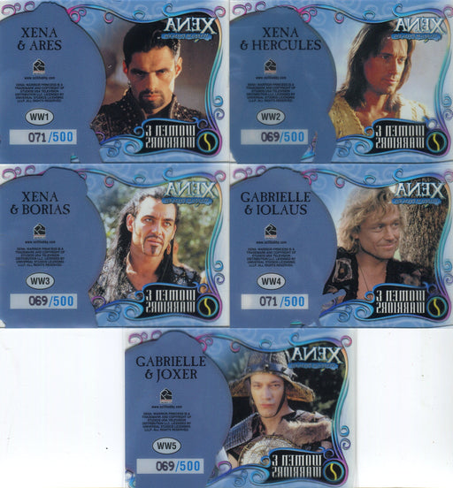 Xena Art & Images Women and Warriors Cell Chase Card Set - TvMovieCards.com
