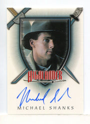 Highlander Complete Michael Shanks as Jesse Collins Autograph Card A12 - TvMovieCards.com