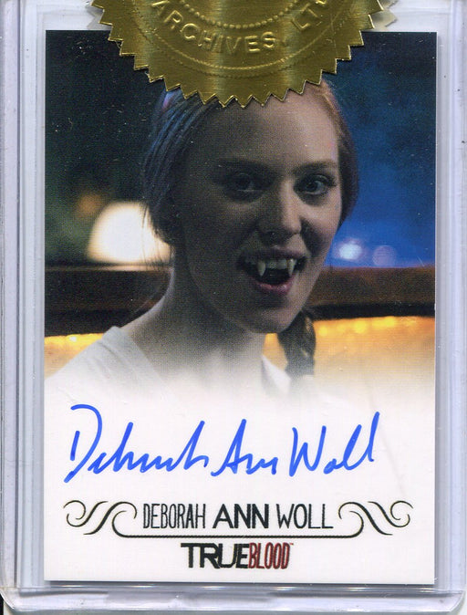 True Blood Archives Dealer Incentive Deborah Ann Woll Autograph Card - TvMovieCards.com