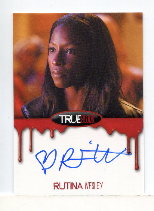 True Blood Season 6 Rutina Wesley as Tara Thornton Autograph Card - TvMovieCards.com