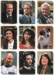 Frasier TV Show Premiere Edition Character Cards Chase Card Set C1 - C18 - TvMovieCards.com