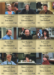 Frasier TV Show Premiere Edition Character Cards Chase Card Set C1 - C18 - TvMovieCards.com
