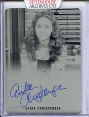 Frasier TV Show Premiere Edition Erika Christensen Autograph Printing Plate Card - TvMovieCards.com